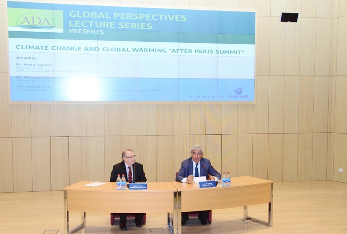 ADA University hosts discussions on "Climate change and global warming " - PHOTOS